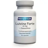 Nova vitae Luteine forte 20mg + zeaxanthine