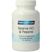 Nova vitae Betaine HCI met pepsine