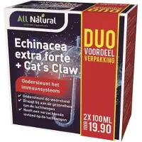 All Natural Echinacea extra forte + cat's claw