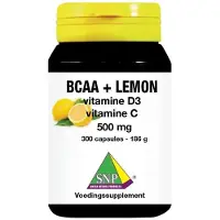 Snp BCAA lemon vitamine D3 vitamine C 500mg