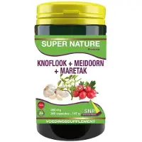 Snp Knoflook meidoorn maretak puur 350 capsules