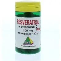 Snp Resveratrol + Vitamine C 100 mg puur 60 vcaps