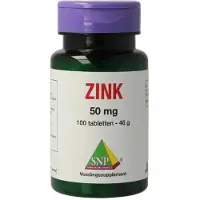 Snp Zink 50 mg 100 tabletten