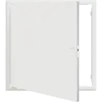 vidaXL Access Panel Wit 53 x 53 x 3 cm Staal