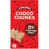No Sugar Daddies Choco chunks extra puur bio 180 gram
