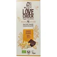 Lovechock Ginger orange biologisch 70 gram