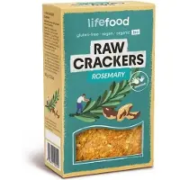 Lifefood Life crackers rozemarijn raw bio 90 gram