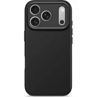 Decoded Silicone Backcover MagSafe voor de Apple iPhone 17 Pro - Phantom Black