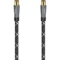 Hama Antenne Kabel 5 m 120 dB Warmtebestendig Zwart, Grijs
