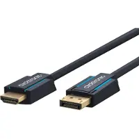 ClickTronic Active DisplayPort to HDMI Adapter Cable 10 m