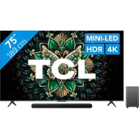 TCL 75" QD Mini-led C61K 4K (2025) + S55H 2.1 Soundbar