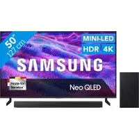 Samsung 50" Neo QLED QN82F 4K (2025) + HW-B450F Zwart