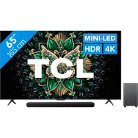 TCL 65" QD Mini-led C61K 4K (2025) + S55H 2.1 Soundbar