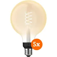 Philips Hue Filamentlamp White Globe XL E27 - 2023 - 5-pack