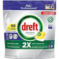 Dreft Professional All-in-One vaatwastabletten | Lemon | 90 stuks