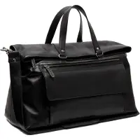 The Chesterfield Brand Lazio Weekender reistas Leer 50 cm zwart