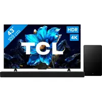 TCL 43" QLED P71K 4K (2025) + Q65H