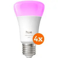 Philips Hue White and Color E27 1100lm 4-pack