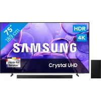Samsung 75" Crystal UHD U8070F (2025) + HW-B750F Noir