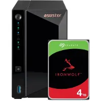 Asustor AS3302T v2 + Seagate IronWolf 4 To