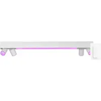 Philips Hue Centris Opbouwspot White and Color - Wit - Rechthoek - 4-spots + Dimmer