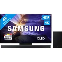 Samsung 48" OLED S90F (2025) + HW-B750F Zwart