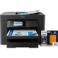 Epson WorkForce WF-7840DTWF + 1 set extra XL cartridges