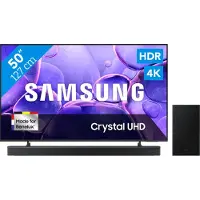 Samsung 50" Crystal UHD U8070F (2025) + HW-B750F Noir