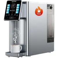 Hydrofast W100 Waterzuiveraar 8 Temperaturen 2200W 6 Trappen RO UV TDS Display 4L 2000L