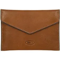 Bric's Leren Portemonnee Volterra Slim Pochette Tobacco Bruine