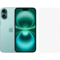 Apple iPhone 16 Plus 128GB Groen + BlueBuilt Screenprotector Glas