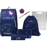 Schneiders Ergoplus Schooltas set 8-delig blauw
