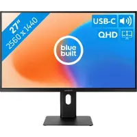 BlueBuilt 27 inch Quad HD Monitor met USB C