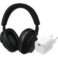 Bowers & Wilkins Px7 S2e Zwart + BlueBuilt Power Delivery Oplader met Usb C Poort 20W Wit
