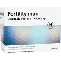 Nutriphyt Fertility Man Duo Improvum + Linucaps | 60 tabletten + 60 capsules