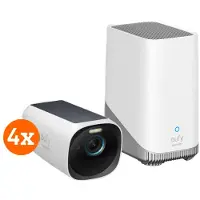Eufy Anker eufyCam 3 4-Pack + HomeBase 3