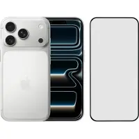 Apple iPhone 17 Pro 1TB Zilver + BlueBuilt Screenprotector Glas
