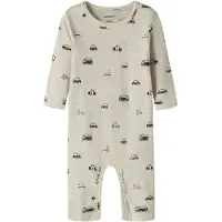 Name it Rompertje/body 'NBMTHUE' donkerbeige / navy / bruin / zwart