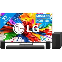 LG 55" QNED93 EVO 4K (2025) + DS70TR