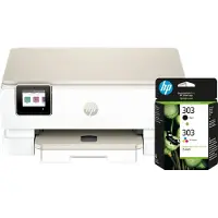 HP Envy Photo 7230 All-in-One Printer + 1 set extra cartridges