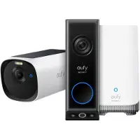 Eufy EufyCam E40 + HomeBase 3 + Video Doorbell E340