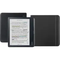 KOBO Libra Colour Zwart + Notebook Sleep Cover Zwart