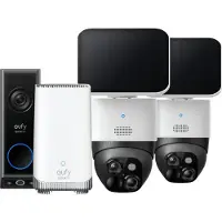 Eufy Eufycam Solocam S340 Duo Pack + Video Doorbell E340 + HomeBase 3