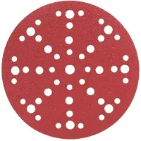 Radix - Schuurschijf - Pro - Klittenband 150 mm - P80 – 49 stofgaten (10 stuks)