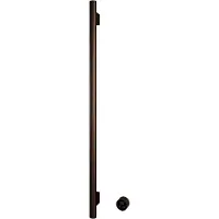 Hotbath &More Rails RARV135 Round Handdoekwarmerset 135cm - 1 Stang - Tuscan Bronze - RVS - Verwarming, Radiatoren, Verticale Radiatoren - 8721321497929