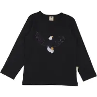 Walkiddy Kinder Shirt - Jongens & Meisjes – Antracite serie – Maat 128 – GOTS-gecertificeerd Biologisch Katoen | Comfort & Duurzaamheid voor Kinderen