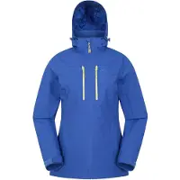 Mountain Warehouse Dames/Dames Rainforest II Extreme Waterdichte Jas (Blauw)