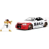 Jada Toys - Street Fighter - Nissan Skyline GTR - Vanaf 8 jaar - 1:24