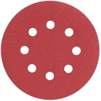 Radix - Schuurschijf - Pro - Klittenband 125 mm - P100 – 8 stofgaten (10 stuks)