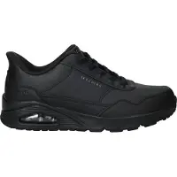 SKECHERS Slip-ins Uno Instappers zwart Leer Maat 41